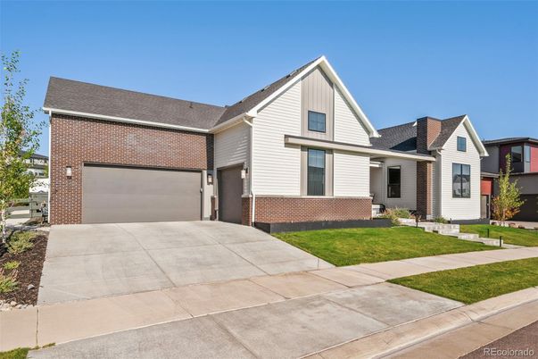 Attached, Exterior, Facade, Brick Facade, Farmhouse