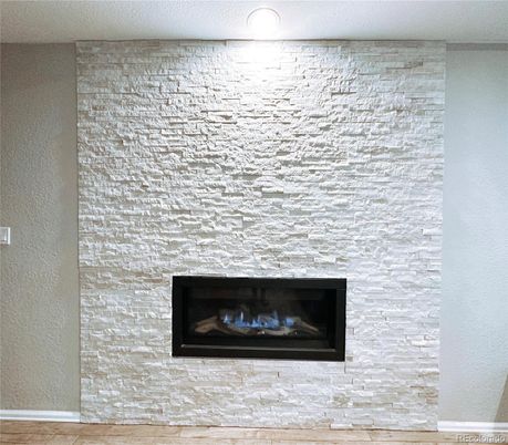 Fireplace, Interior, Stone Walls
