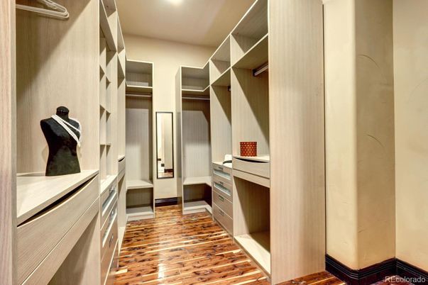 Interior, Recessed Lighting, Walk-in Closets, Wood Texture Flooring