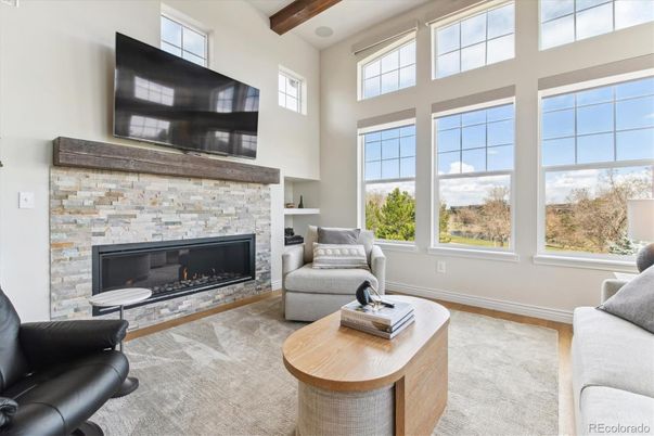 Fireplace, Interior, Living room, Wooden Beams