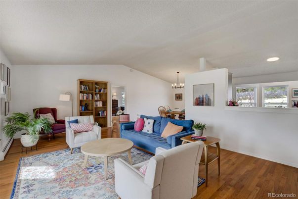 Chandelier, Dining room, Interior, Living room, Recessed Lighting, Wood Texture Flooring