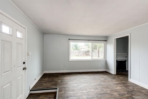 Empty room, Interior, Wood Texture Flooring