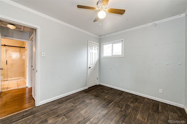 Bathroom, Empty room, Interior, Wood Texture Flooring