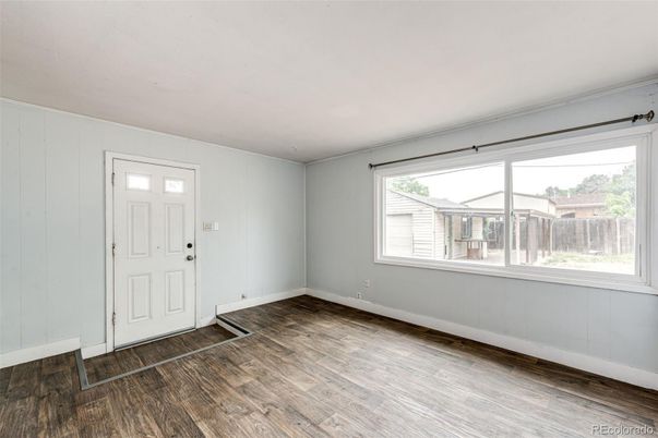 Empty room, Interior, Wood Texture Flooring