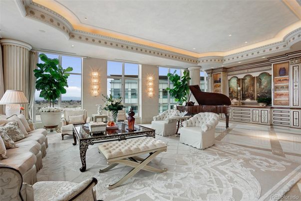 Interior, Living room, Piano, Recessed Lighting