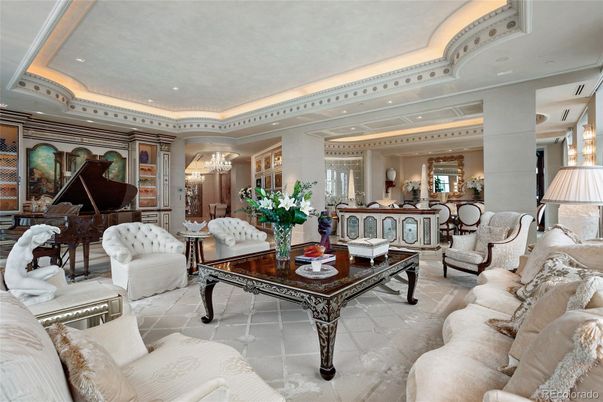Chandelier, Interior, Living room, Piano, Recessed Lighting
