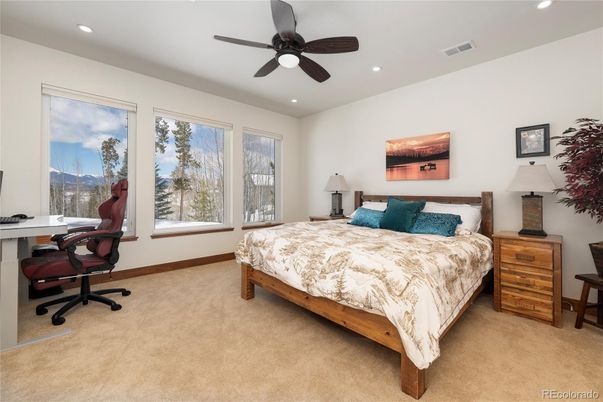 Bedroom, Home Office, Interior, Recessed Lighting