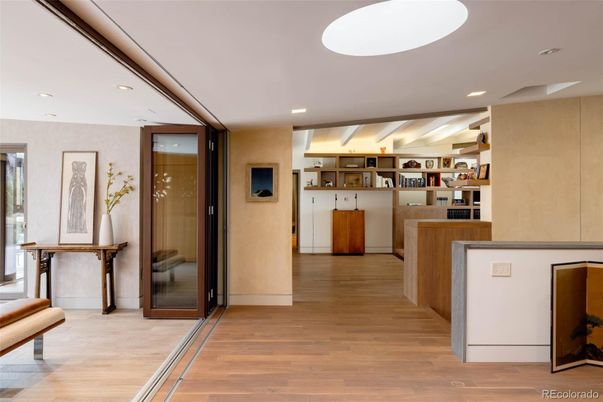 Interior, Recessed Lighting, Wood Texture Flooring