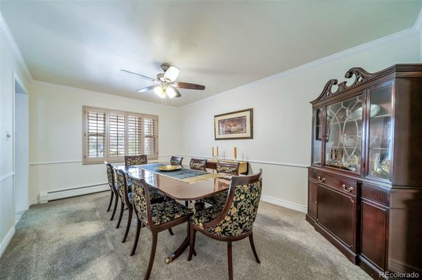 Dining room, Interior