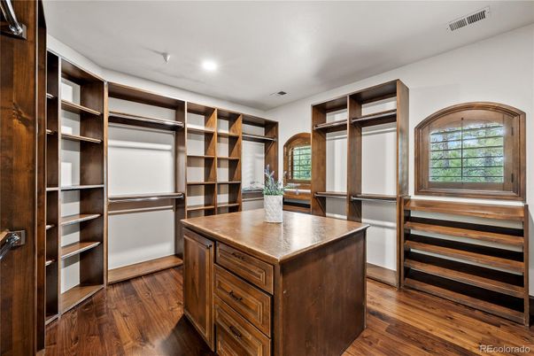 Interior, Recessed Lighting, Walk-in Closets, Wood Texture Flooring
