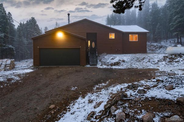 Attached, Exterior, Facade, Log Home