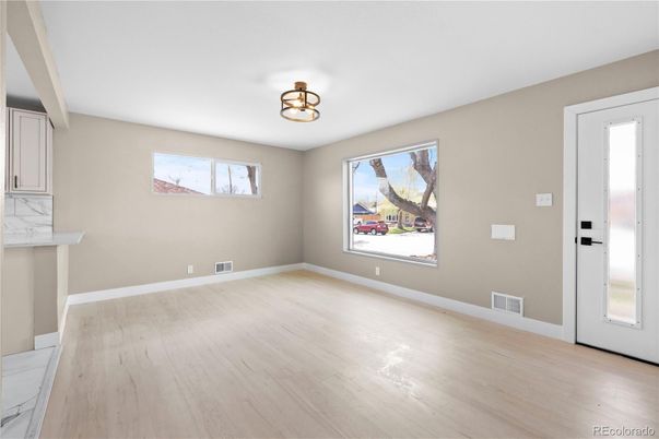 Empty room, Interior, Wood Texture Flooring
