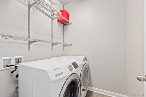 Interior, Washer