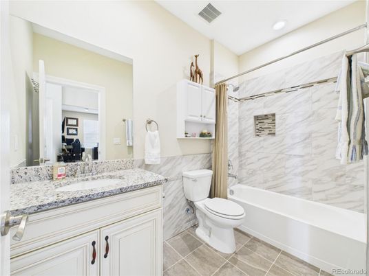 Bathroom, Interior, Marble Walls, Recessed Lighting