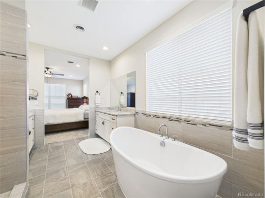 Bathroom, Bedroom, Free Standing Baths, Interior, Recessed Lighting