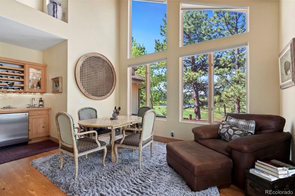 Dining room, Interior, Living room, Wood Texture Flooring