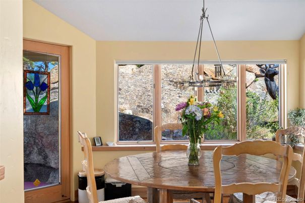 Dining room, Interior, Pendant Lights
