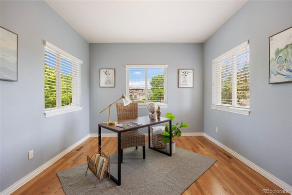 Home Office, Interior, Wood Texture Flooring