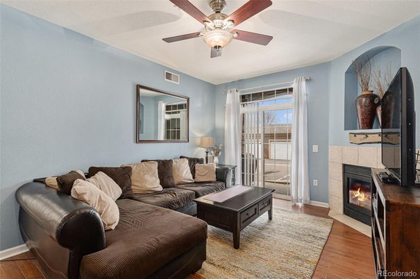 Fireplace, Interior, Living room, Wood Texture Flooring
