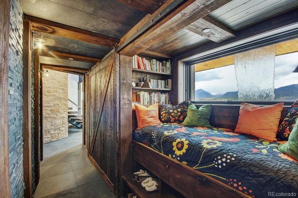 Bedroom, Interior, Stone Walls, Wooden Beams, Wooden Ceilings
