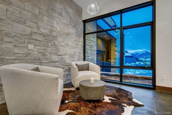 Interior, Pendant Lights, Stone Walls