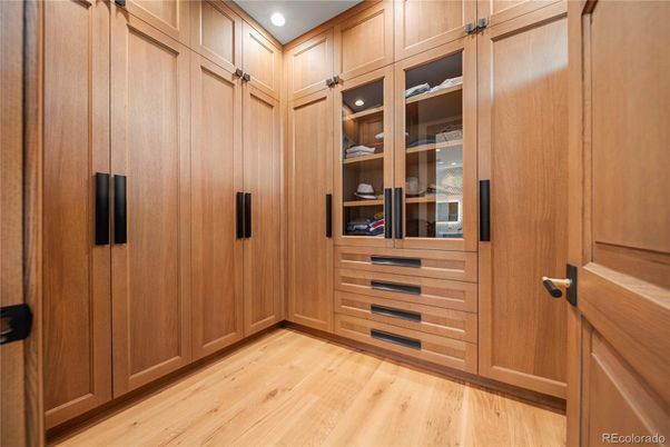 Interior, Recessed Lighting, Walk-in Closets, Wood Texture Flooring