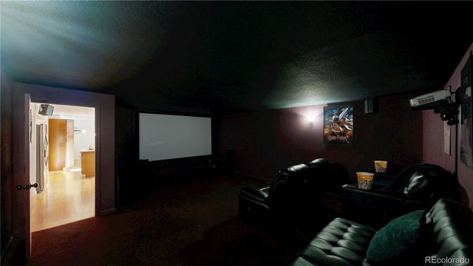 Interior, Projection Screen