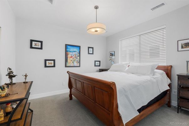 Bedroom, Interior, Pendant Lights