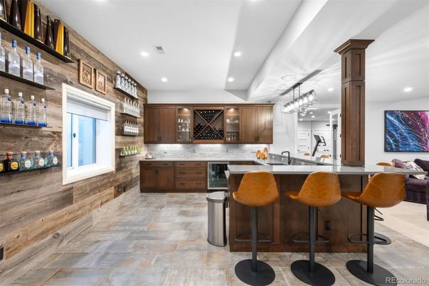 Interior, Pendant Lights, Recessed Lighting, Stone Walls