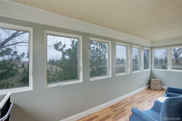 Interior, Sun Room, Wood Texture Flooring