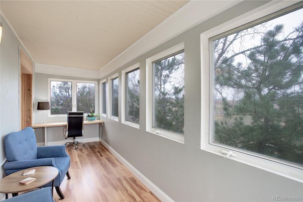 Home Office, Interior, Wood Texture Flooring