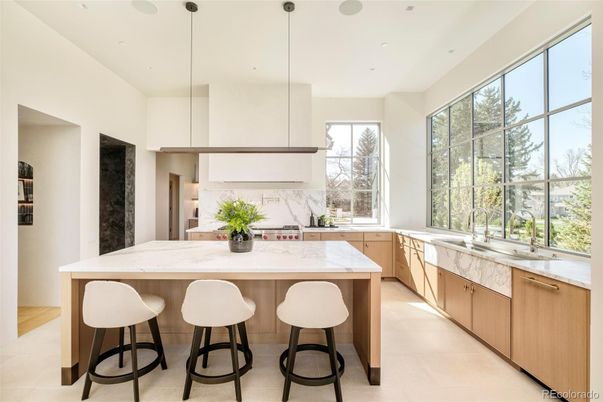 Interior, Kitchen, Pendant Lights, Recessed Lighting