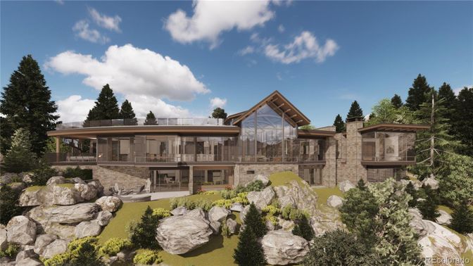 Exterior, Facade, Log Home