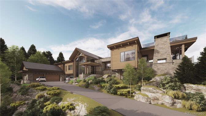 Attached, Exterior, Facade, Log Home
