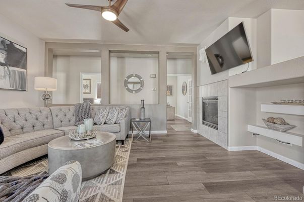 Fireplace, Interior, Living room, Wood Texture Flooring