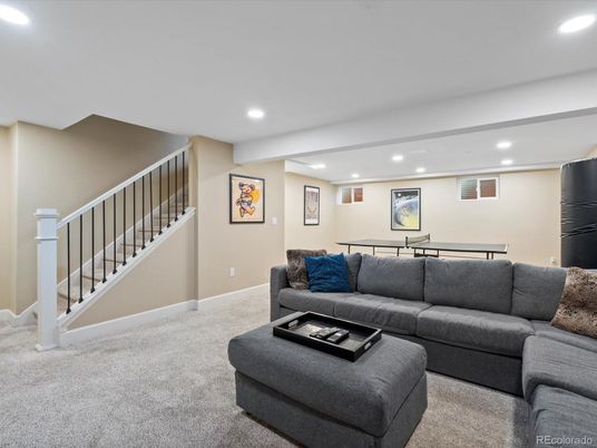 Game Room, Interior, Living room, Recessed Lighting