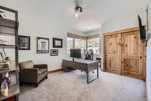 Home Office, Interior, Recessed Lighting