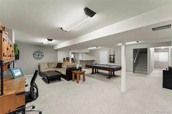 Billiard Table, Game Room, Interior, Living room