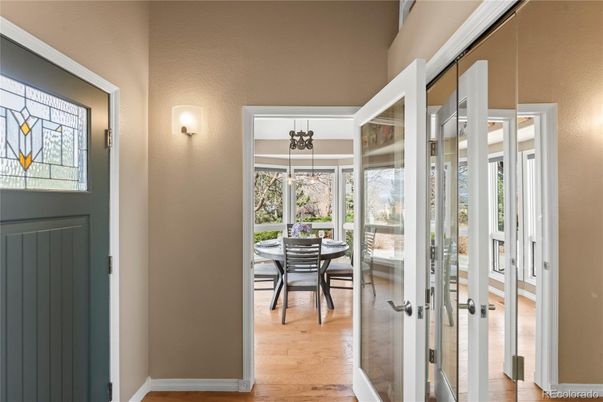 Dining room, Interior, Wood Texture Flooring