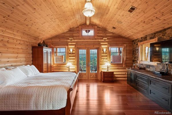 Bedroom, Interior, Wooden Ceilings, Wood Texture Flooring, Wooden Walls