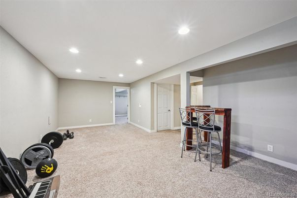 Fitness Equipment, Interior, Recessed Lighting