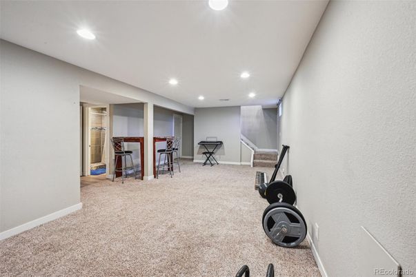 Fitness Equipment, Interior, Recessed Lighting