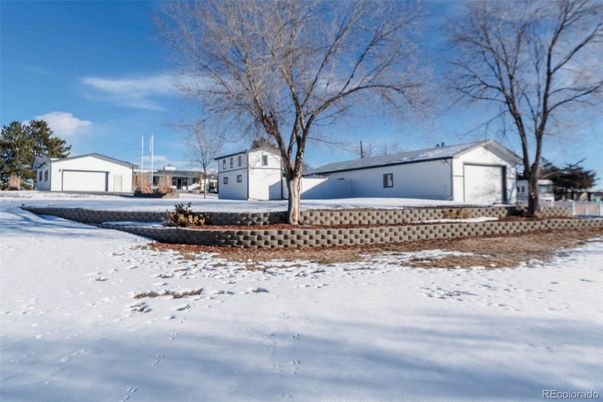 Backyard, Detached Garage, Exterior