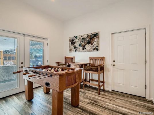 Game Room, Interior, Wood Texture Flooring