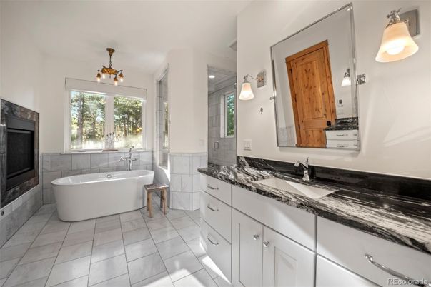 Bathroom, Dual Sink Vanities, Free Standing Baths, Interior