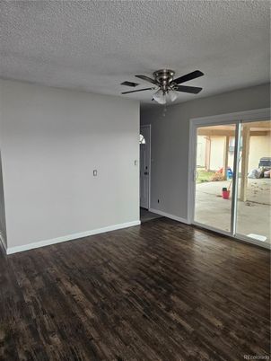 Empty room, Interior, Wood Texture Flooring