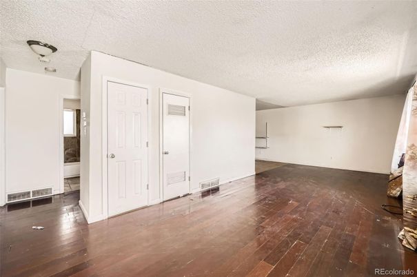 Empty room, Interior, Wood Texture Flooring