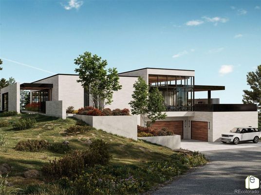 Attached, Backyard, Exterior, Facade, Modern