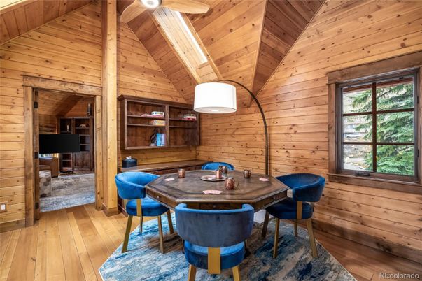 Dining room, Interior, Wooden Beams, Wooden Ceilings, Wood Texture Flooring, Wooden Walls