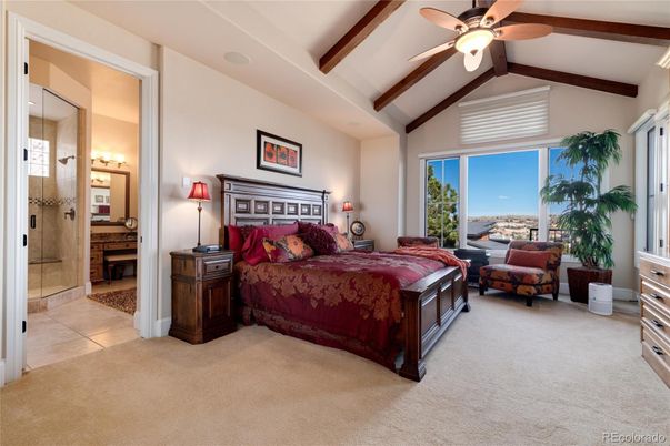 Bedroom, Interior, Wooden Beams